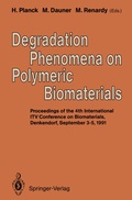 Cover: Degradation Phenomena on Polymeric Biomaterials - Springer