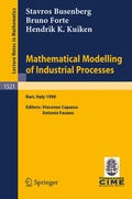 Cover: Mathematical Modelling of Industrial Processes - Springer