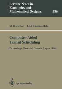 Enlarge image Cover: Computer-Aided Transit Scheduling - Springer