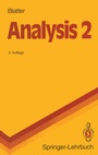 Cover: Analysis 2 - Springer