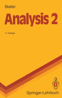 Enlarge image Cover: Analysis 2 - Springer