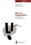 Cover: Mut zur Typographie - Springer