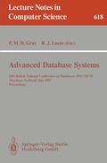 Cover: Advanced Database Systems - Springer
