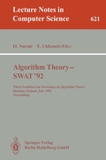Cover: Algorithm Theory - SWAT '92 - Springer