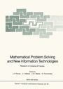 Cover: Mathematical Problem Solving and New Information Technologies - Springer