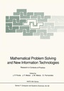 Cover: Mathematical Problem Solving and New Information Technologies - Springer