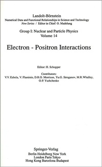 Enlarge image Cover: Electron - Positron Interactions - Springer
