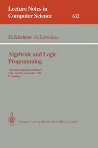 Enlarge image Cover: Algebraic and Logic Programming - Springer