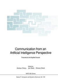 Enlarge image Cover: Communication from an Artificial Intelligence Perspective - Springer