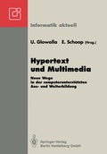 Cover: Hypertext und Multimedia - Springer