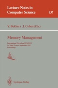 Cover: Memory Management - Springer