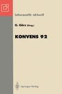 Cover: Konvens 92 - Springer