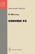 Cover: Konvens 92 - Springer