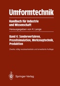 Cover: Umformtechnik Handbuch f&uuml;r Industrie und Wissenschaft - Springer