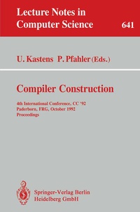 Enlarge image Cover: Compiler Construction - Springer