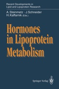 Cover: Hormones in Lipoprotein Metabolism - Springer