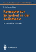 Cover: Konzepte zur Sicherheit in der An&auml;sthesie - Springer