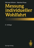 Cover: Messung individueller Wohlfahrt - Springer
