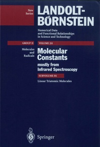 Enlarge image Cover: Linear Triatomic Molecules: BC1H+ (HBC1+) ... COSe (OCSe) - Springer