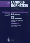 Cover: Instruments, Methods, Solar System - Springer