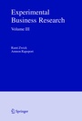 Cover: Experimental Business Research - Springer