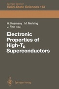 Cover: Electronic Properties of High-Tc Superconductors - Springer