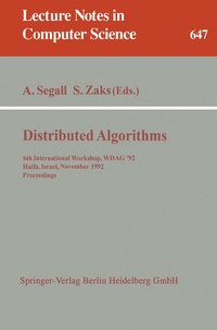 Enlarge image Cover: Distributed Algorithms - Springer