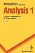Cover: Analysis 1 - Springer