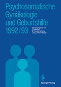 Cover: Psychosomatische Gyn&auml;kologie und Geburtshilfe 1992/93 - Springer