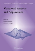 Cover: Variational Analysis and Applications - Springer