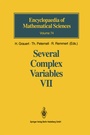 Cover: Several Complex Variables VII - Springer