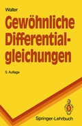 Cover: Gew&ouml;hnliche Differentialgleichungen - Springer