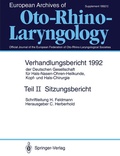 Cover: Sitzungsbericht - Springer