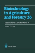 Cover: Medicinal and Aromatic Plants VI - Springer