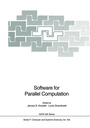 Cover: Software for Parallel Computation - Springer