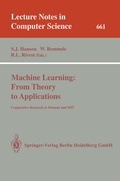 Cover: Machine Learning: From Theory to Applications - Springer