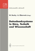 Cover: Datenbanksysteme in B&uuml;ro, Technik und Wissenschaft - Springer