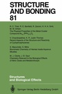 Cover: Structures and Biological Effects - Springer