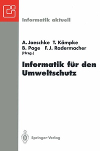 Enlarge image Cover: Informatik für den Umweltschutz - Springer