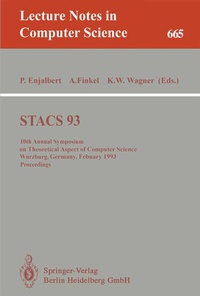 Abbildung von: STACS 93 - Springer