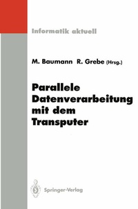 Enlarge image Cover: Parallele Datenverarbeitung mit dem Transputer - Springer