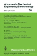 Cover: Measurement and Control - Springer