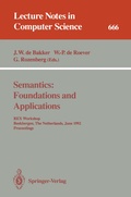 Cover: Semantics: Foundations and Applications - Springer