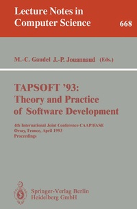 Enlarge image Cover: TAPSOFT '93: Theory and Practice of Software Development - Springer