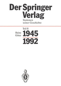 Enlarge image Cover: Der Springer-Verlag - Springer