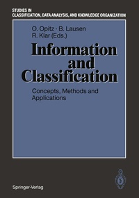 Enlarge image Cover: Information and Classification - Springer