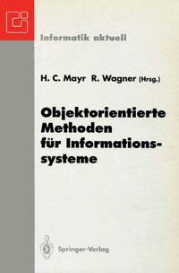 Enlarge image Cover: Objektorientierte Methoden für Informationssysteme - Springer