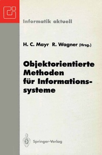 Enlarge image Cover: Objektorientierte Methoden für Informationssysteme - Springer