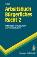 Cover: Arbeitsbuch B&uuml;rgerliches Recht 2 - Springer