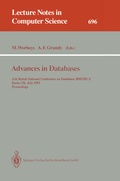 Cover: Advances in Databases - Springer